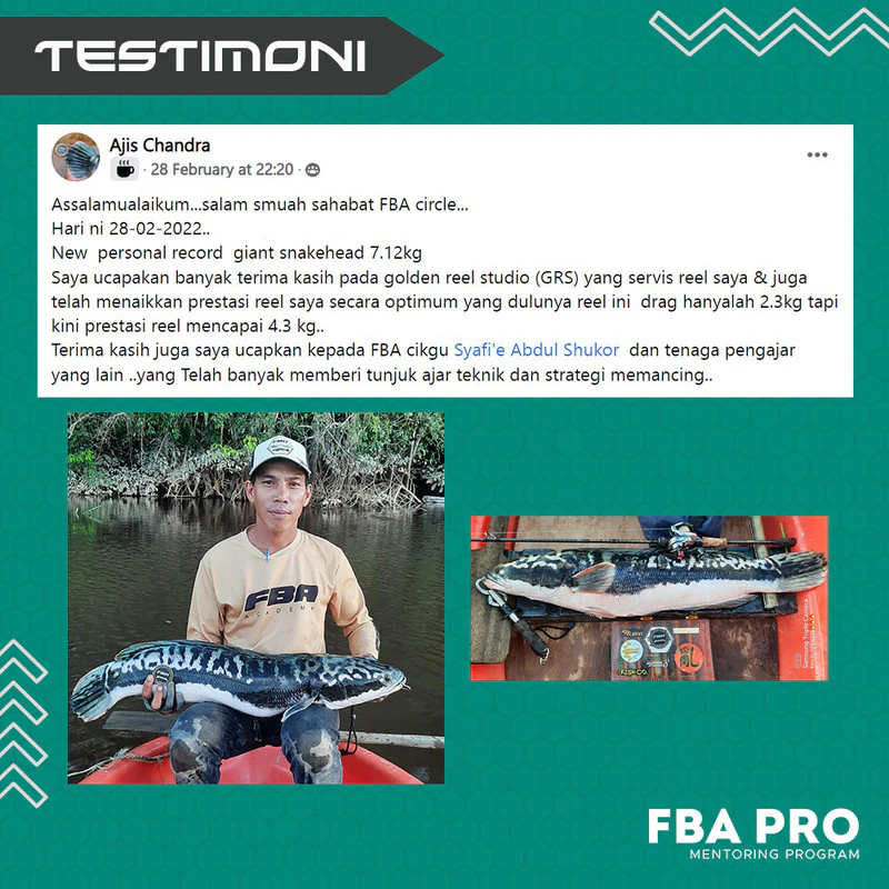Testimoni Ajis Chandra, FBA Pro Mentoring Program